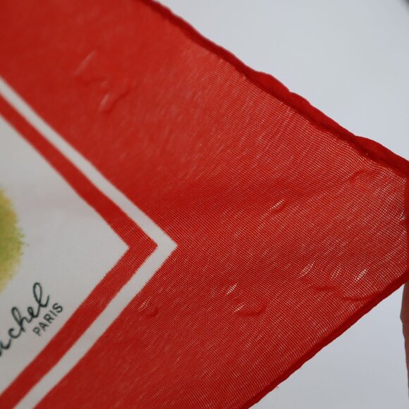 Paris Scarf Red Classic Career Versatile Travel Casual Everyday Weekend Office - Picture 7 of 11